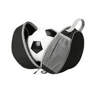 Generico Soccer Backpack - 19 x 25 x 31 cm Waterproof Large Capacity Adjustable, Youth Basketball Bag For Single Ball For Competition Daily Volleyball Travel School Teens Coaches Players, Negro