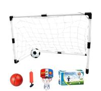 Genérico Soccer Goal - For Kids Portable Football Basketball Scoring Game