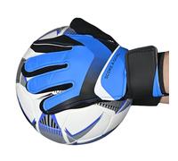 Genérico Soccer Goalie Gloves - Latex Goalkeeper Gloves with Strong Grip, High Performance Football Training Mittens, Non Slip Protective Glove, Sports Gear for Boys Women Men Children Adults