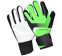 Genérico Soccer Goalie Gloves - Latex Goalkeeper Gloves with Strong Grip, High Performance Football Training Mittens, Non Slip Protective Glove, Sports Gear for Boys Women Men Children Adults