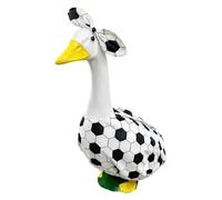 Genérico Soccer Goose Outfit, Porch Garden Costume, 11.81x4.33 Inches Dress with Fun Feature, Fabric Material, Garden Goose Outfit with Playful Design, Yard Decor for Parties and Collectors