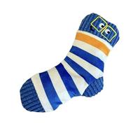 Genérico Sock-Shape Dog Toy, Strong Bite-Resistant Chew Accessory, Fun Squeaky Plaything, Fun Training and Enrichment Tool, Perfect for Puppy Small Breed Indoor Outdoor Home Park Beach Lawn Garden