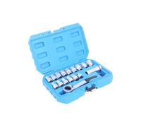 Generico Socket Wrench - Metal, 11.02x7.09x2.36in Repair Spanner Mini Heavy-Duty Tool | Multifunctional Ratchet Set, Portable Repair Kit For Home Repairs, Automotive Maintenance, Workshop, Factory