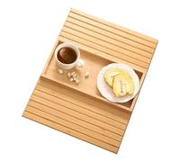 Genérico Sofa Arm Tray, Folding Armrest Table, 31.5cm/12.41in 16cm/6.31in Built-In Cup Holder, Caddy Organizer Design, Recliner or Loveseat Use Reach While You Relax on The Couch