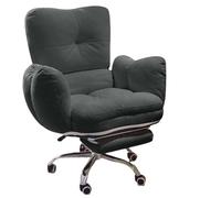 Genérico Sofa Cama con Reposapiés, Sillón De Masaje Reclinable, Respaldo Ajustable, Sillón De Salón, Cómodo Y Suave, para Dormitorio, Salón, Home(Negro)