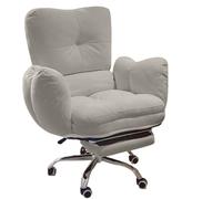 Genérico Sofa Cama con Reposapiés, Sillón De Masaje Reclinable, Respaldo Ajustable, Sillón De Salón, Cómodo Y Suave, para Dormitorio, Salón, Home(Gray)