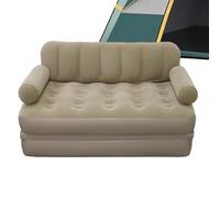 Genérico Sofá Inflable | con Cabecera y Sillón Plegable,Sofá de Aire Inflable para Camping | Uso Interior Exterior Playa Jardín Patio Viaje Vacaciones