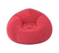 Genérico Sofá Inflable De La Silla del Sofá - 110 X 110 X 85 Cm Ergonómico Silla Bean Bag para Adultos, Muebles Inflables para El Dormitorio Noche De Películas