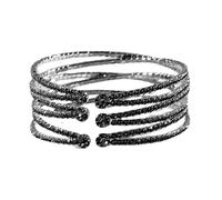 Genérico Sofisticada Pulsera de para Mujer con Diamantes de imitación, Pulsera Ajustable en, joyería Elegante, Pulsera de