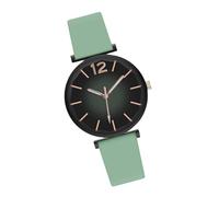 Genérico Soft Band Watch, transpirable Band Watch, Nurses Wrist Watch, Nursing Students Watch, Soft Breathable Strap Wrist Watch with Second Hand for Nurses, Doctores, and Nursing Students, verde, Se