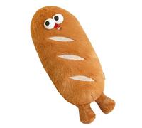 Genérico Soft Bread Plush Toy, Funny Stuffed Food For Bedroom, Living Room Or Study, Cute Brown Loaf Doll, Cozy Decorative Cushion Gift, Measures 4.72x3.94x9.84 Inches