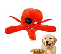 Genérico Soft Chew Toys, Squeaky Dog Chew, Interactive Puppy Toy, Octopus & Starfish Plush Pet Toy, Teething Relieffor For Aggressive Dogs Chewers, (2-Pack/Blue & Orange)