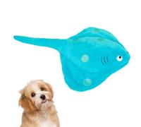 Genérico Soft Chew Toys, Squeaky Dog Chew, Interactive Puppy Toy, Octopus & Starfish Plush Pet Toy, Teething Relieffor For Aggressive Dogs Chewers, (2-Pack/Blue & Orange)