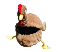 Genérico Soft Cute Turkey Headpiece - Plush Accessory, Fun Costume | Soft Fabric, Adorable Design For Parties, Halloween, Carnival, Themed Events, Unique, Comfort and Style