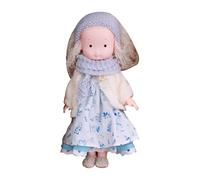 Genérico Soft Doll - Cute Rag Doll, Plush Toy, Fall Theme Collectible, Handmade Dress Accessory | Style Fabric Figure For Christmas Halloween Thanksgiving Friends Family