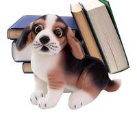 Genérico Soft Figure Stuffed Puppy - Realistic Dog Plush For Home & Office, Cute Animal For Sofa, Bedroom & Car Interior Decor For All Ages, Standing 17x20cm, Squatting 20x22cm