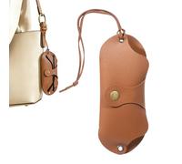 Genérico Soft Glasses Pouch - PU Leather Travel Bag for Strap | Protective Glass Case with Sunglasses, Reading Glasses, Eyewear Storage at Home for Office, Travel, Gym, Backpack, Car, Bedside