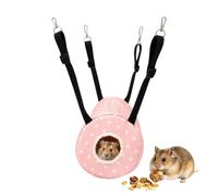 Genérico Soft Hanging Hamster Hammock Adjustable Bed For Small Pets
