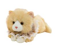 Genérico Soft Kitty Stuffed Toy - Life Like Cat Plush, Fabric with Detail, Animal Doll, Decorative Plush Figure, Cat Toy for Enhancing Comfort, Play, and Room Aesthetic Across Bedroom Living Room
