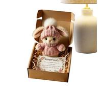 Generico Soft Rabbit Portable Collectible Doll - Cute Stuffed Toy Doll,for Girl Boy Christmas Easter Valentines Indoor Desk Sofa Car