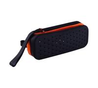Genérico Soft Silicone Swim Goggles Storage Case Protective Zipper Pouch with Large Capacity for Earplugs, Scuba, Snorkeling Gear Organizer, Durable and Portable Swim Accessories, Negro , Se référer