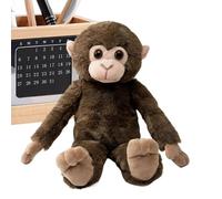 Genérico Soft Stuffed Monkey Plush, Long Hands Cute Toy, Animal Doll with Premium Fabric Material, Decorative Home Ornament, Monkey Plush Toy with Adorable Design, Kids Adults Gift for Living Room
