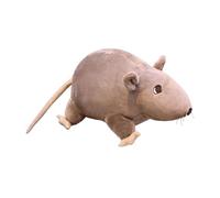 Genérico Soft Stuffed Rats Plush, Realistic Mice Animal Toy, 7.87 Inches Adorable Cute Small Fake Cat Toy, Halloween Prank or Party Supplies, Ideal for Kids, Gags and Decorations