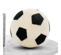 Genérico Soft Stuffed Soccerball, Plush Soccer Ball, Sports Toy Room Decor, 9.84 Inches Decorative Cotton Comfy Soccer Pillow for Kids Boys and Girls Birthday Bedroom Decoration