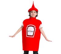 Genérico Soft Transpirable Mustard con cremallera | Kids Fancy Dress for Girls,for Children 4-12 Years Festival Party Dance Performance Cosplay Stage