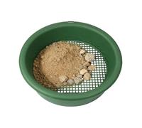 Genérico Soil Sifter for Gardening - Stackable Rustproof Mesh Screen Classifier | Gold Prospecting Pan Durable ABS Pellet Sifter for Rock Dirt Plants Mining