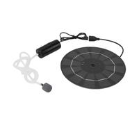 Genérico Solar Air Pump - Low Noise Oxygenator with Air Hose | Floating Solar Pond Aerator for Aquarium, Live Fish Transportation, Outdoor Fishing, Seafood Stall, Garden, Yard