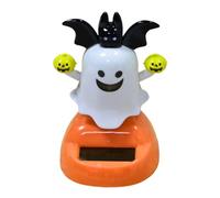 Genérico Solar Bobble Window, Solar Powered Ghost Figurines 3.94x1.97 Inches, Dancing Halloween Decoration Toy with Shaking Head for Office Car Home Desk Interior Party Display Collectible Fun Use