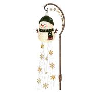 Genérico Solar Christmas Lights Outdoor - Snowman Shape Lawn Stake Lamp | Snowman Solar Yard Lights for Outdoor Patio Porch Garden Yard Pathway Walkway Winter