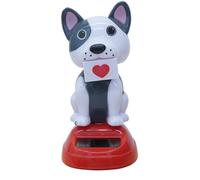 Genérico Solar Dancing Animals, Bobbllehead Desktop Figures, Cute Dancer Ornaments Powered by Light, Fun Dashboard Decor for Car Window Display, Valentine Gift Toy for Home or Work Space