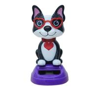 Genérico Solar Dancing Animals, Bobbllehead Desktop Figures, Lindo Dancer Ornaments Powered by Light, Fun Dashboard Decor for Car Window Display, Valentine Gift Toy for Home Or Work Space