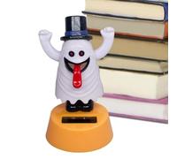 Genérico Solar Dancing Figurines - Cute Dashboard Toys for Car or Home Decor | Sunlight Powered Bobble Figures, Eco Friendly with Moving Heads, Fun Gift Idea for Kids and Collectors 3.94x3.15x1.57 in