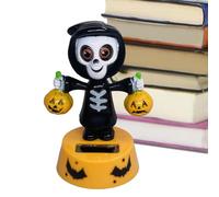 Genérico Solar Dancing Figurines, Solar Dancing Ornament, Cartoon Animated Design, Halloween Dashboard Accessories, Motion-Activated for Home, Vehicle, Truck, Road Trip, Bedroom Décor