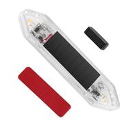 Genérico Solar Door Lights, Anti Collision Car Lamp Set, 3x1 Inches Door Light with Flash Alert, ABS Safety Lamp, Vehicle Light with Modern Style, Warning Signal for Night Driving