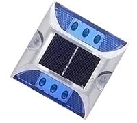 Genérico Solar Driveway Markers - Road Blinker Light, Long-Lasting Outdoor Pathway Illumination For Safety And Visibility | Weatherproof Step Warning Lights Porch, Patio, Walkway, Traffic Guidance