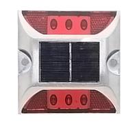 Genérico Solar Driveway Markers - Road Blinker Light, Long-Lasting Outdoor Pathway Illumination For Safety And Visibility | Weatherproof Step Warning Lights Porch, Patio, Walkway, Traffic Guidance