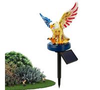 Genérico Solar Eagle Garden Light - Patriotic Eagle LED Lamp