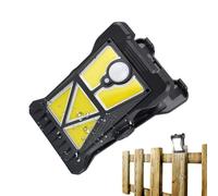 Genérico Solar Fence Lights - Weatherproof Clip-On Lamp for Outdoor Use | Solar-Powered LED Lighting for Yard, Garden, Backyard, Courtyard, Porch, Farm, Balcony, Lawn, Pathway, and Walkway