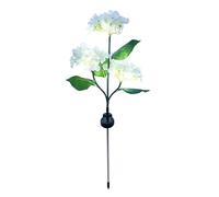 Genérico Solar Flower Lights - 81x15cm Garden Stake | LED Fairy Hydrangea Solar Lamp Waterproof Outdoor Pathway Decorative Light for Yard Lawn Patio Walkway LandscapeDecoration