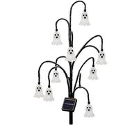 Genérico Solar Garden Light - Halloween Ghost Design Lawn Yard Stake Lamp
