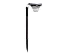 Generico Solar Garden Light, Patio Decor Lamp, RGB Warm White Illumination, Weatherproof Outdoor Lighting, 5.51x6.69x13.78 Inches, Portable Compact Ideal for Patio, Porch, Yard and Pathway