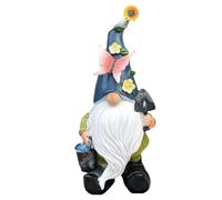 Genérico Solar Gnomes Garden Decor, Waterproof Solar GNOME Decorations, Cute Figurine Yard Lawn Ornament, Solar-Powered Light Statue, Ideal for Patio, Porch, Backyard, Outdoor Decoration