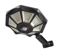 Genérico Solar Lamp, Waterproof Garden Lighting, Long Battery Bright Output Smart Sensor Adjustable Modes Compact Size Usb Compatible, Street Lights for Garden, Doorway, Yard
