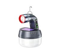 Genérico Solar Light for Camping Portable Table Lamp USB Rechargeable