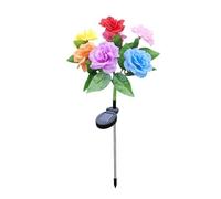 Genérico Solar Lights For Garden - 70cm Rose Garden Lights | Waterproof Yard Decor | Rose Outdoor Light Solar Powered For Patio Porch Fence Landscape Lawn Park Mothers Women Grandma Birthday Holiday