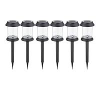 Genérico Solar Lights, Outdoor Lamp, Led Stake with 16.14x3.94in Size Set of 6, Yard Decor for Lawn Pathway, Walkway Driveway, Patio Space, Courtyard Garden, Landscape Design, Backyard Area